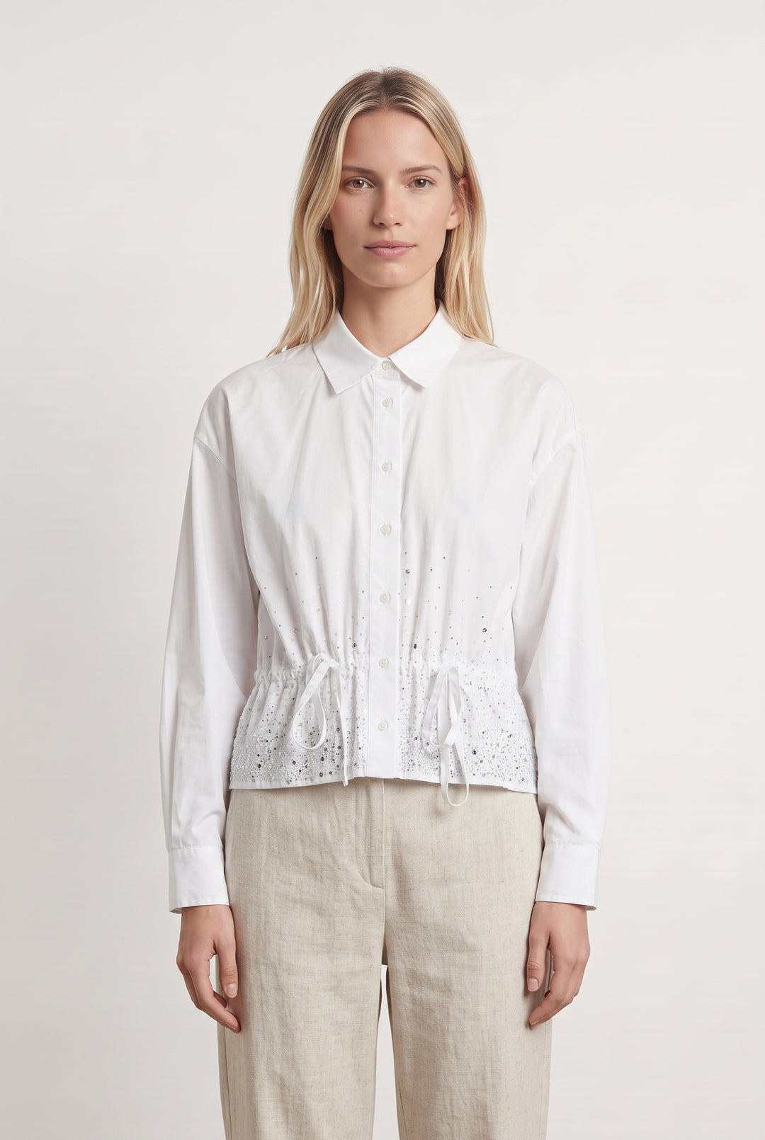 Chemise Blanche - Taille S/36 de la marque Maje | PARAD124615 - Vendu par Paradigme - Image 1
