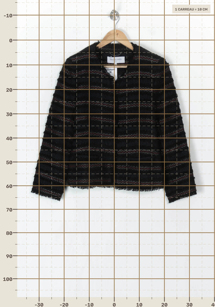 Veste Noire - Taille XXL/44 de la marque Gerard Darel | PARAD124617 - Vendu par Paradigme - Image 4