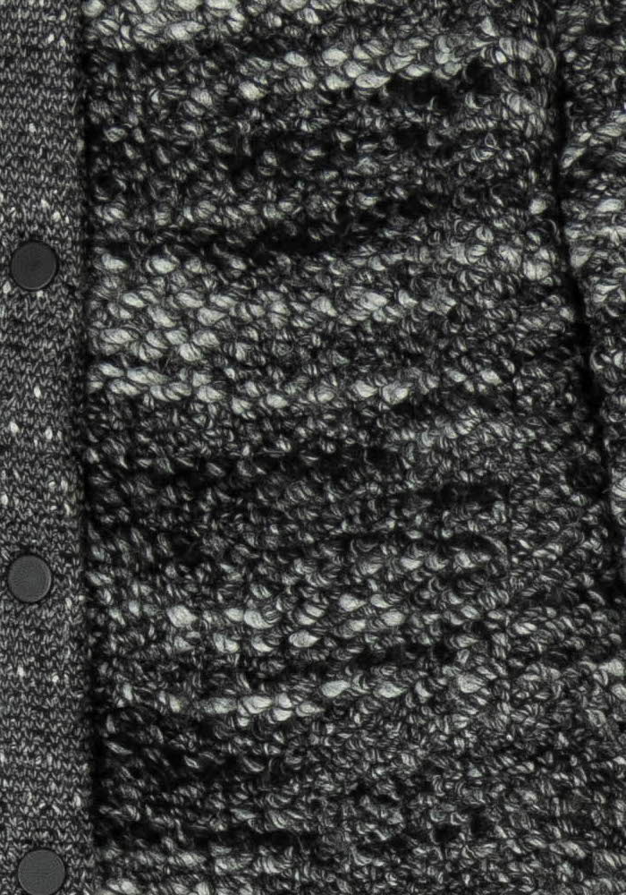 Veste en Maille Grise et Noire - Taille M/38 de la marque Gerard Darel | PARAD124619 - Vendu par Paradigme - Image 3