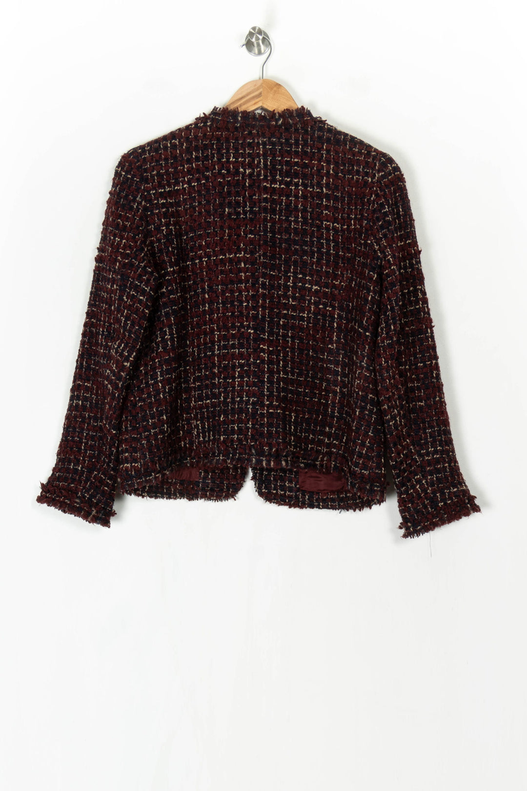 Veste Bordeaux et Noire - Taille XL/42 de la marque Gerard Darel | PARAD124620 - Vendu par Paradigme - Image 5