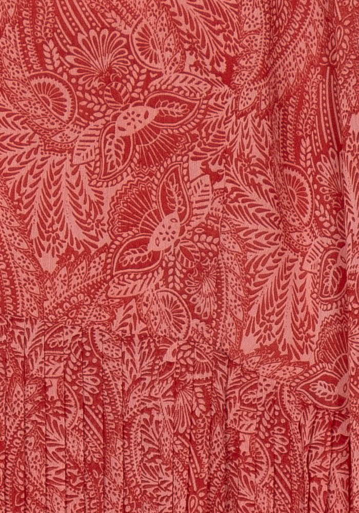 Robe Midi Rouge - Taille XXL/44 de la marque Maison 123 | PARAD124623 - Vendu par Paradigme - Image 3