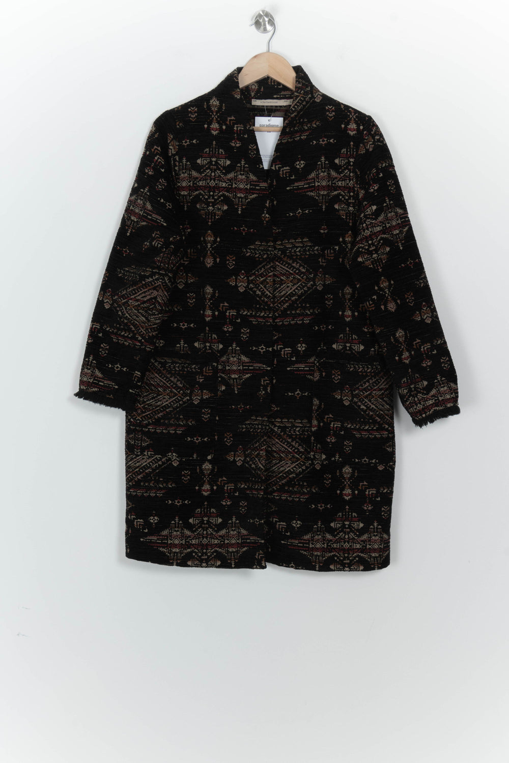Veste Noire et Marron - Taille L/40 de la marque La Fée Maraboutée | PARAD124624 - Vendu par Paradigme - Image 2