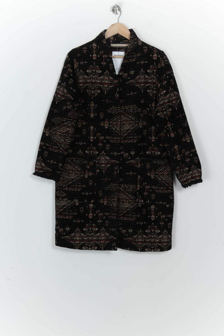 Veste Noire et Marron - Taille L/40 de la marque La Fée Maraboutée | PARAD124624 - Vendu par Paradigme - Image 2