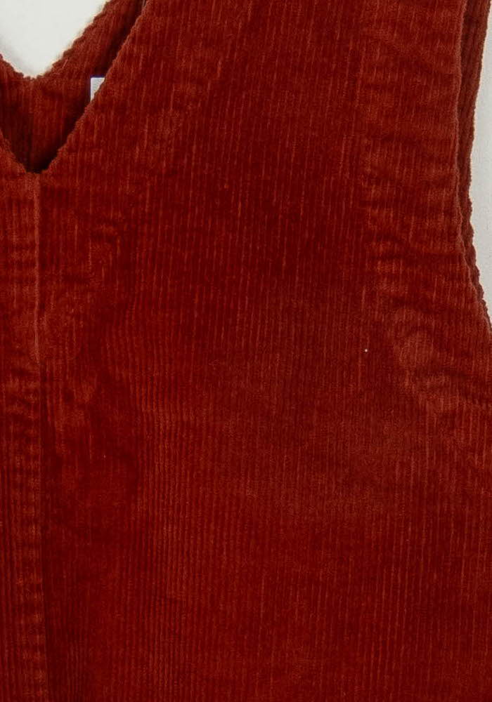 Robe Chasuble Bordeaux - Taille M/38 de la marque La Fée Maraboutée | PARAD124627 - Vendu par Paradigme - Image 3