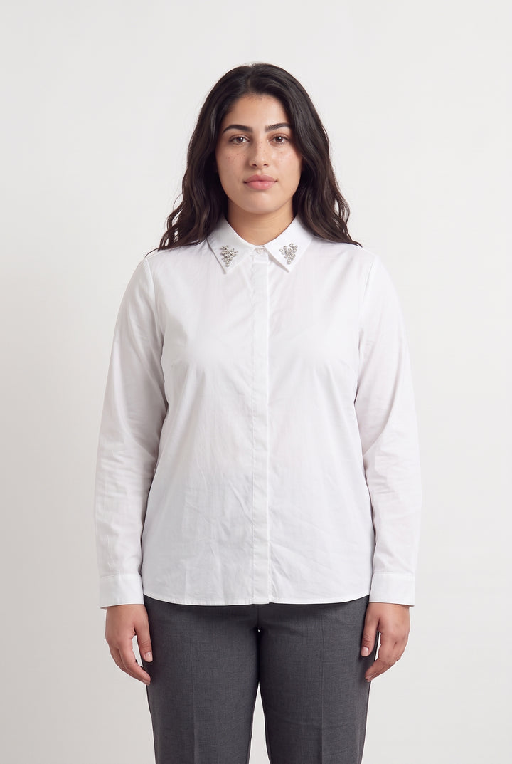 Chemise Blanche - Taille XXL/44 de la marque Caroll | PARAD124629 - Vendu par Paradigme - Image 1