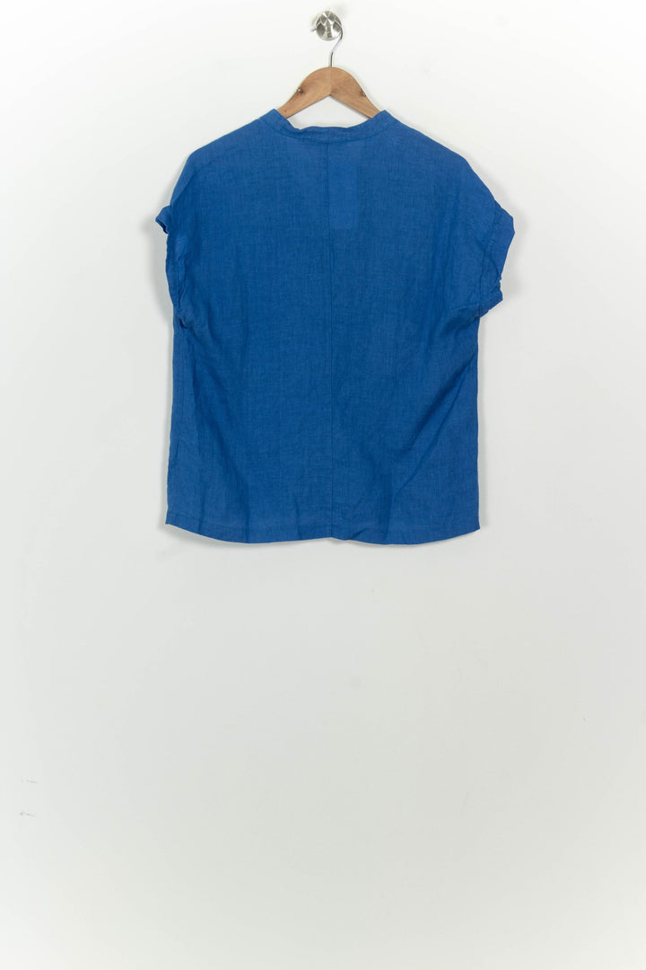 Blouse Bleue - Taille S/36 de la marque La Fée Maraboutée | PARAD124630 - Vendu par Paradigme - Image 5