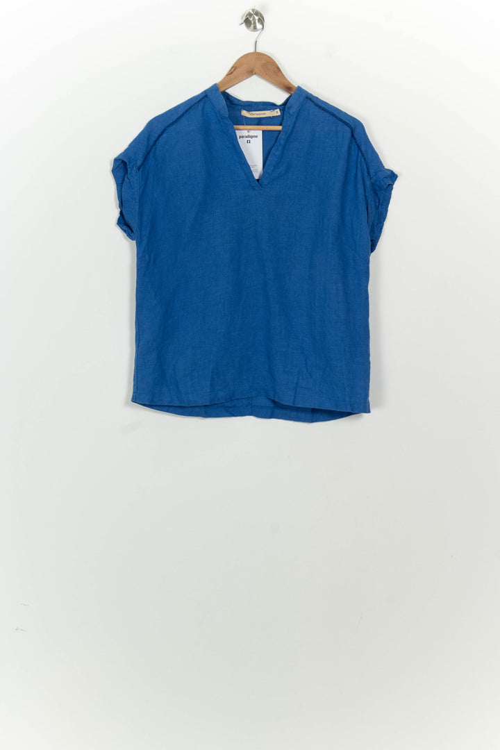 Blouse Bleue - Taille S/36 de la marque La Fée Maraboutée | PARAD124630 - Vendu par Paradigme - Image 2