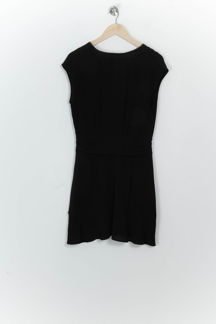 Robe Courte Noire - Taille S/36 de la marque IKKS | PARAD124633 - Vendu par Paradigme - Image 5
