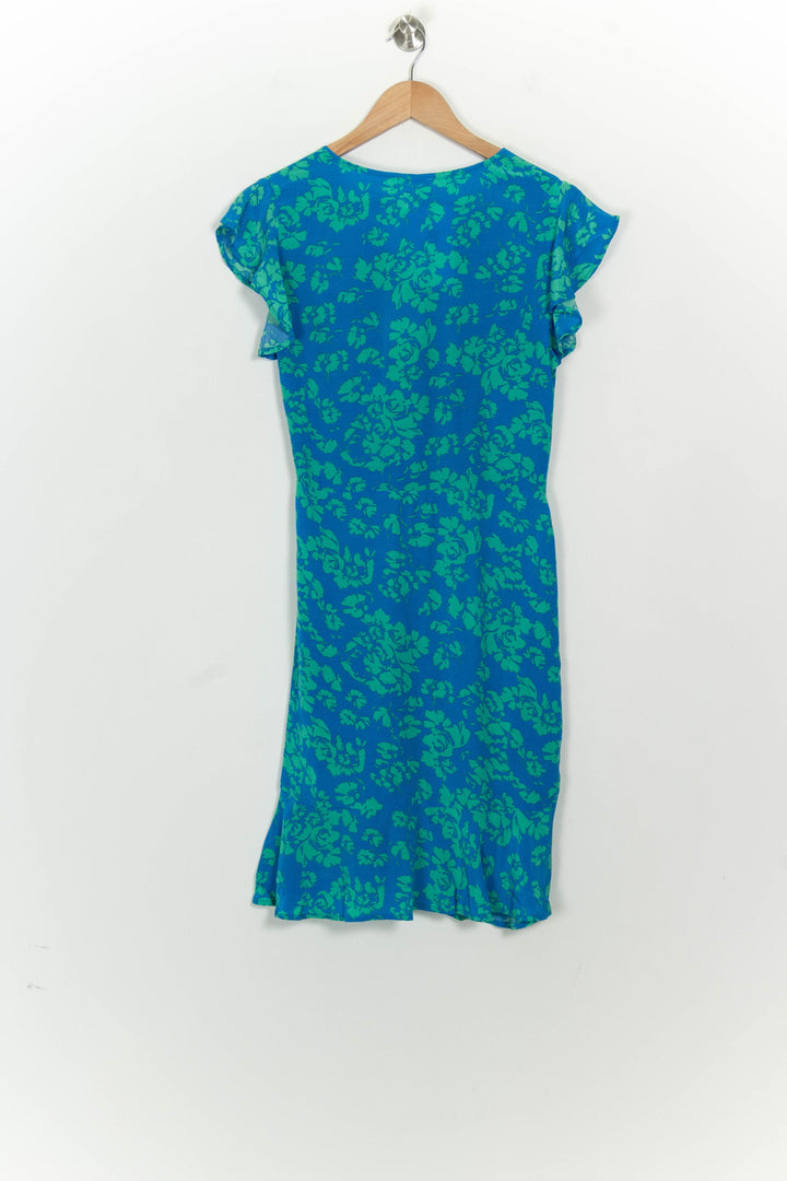 Robe Midi Bleue et Verte - Taille S/36 de la marque Suncoo | PARAD124638 - Vendu par Paradigme - Image 5