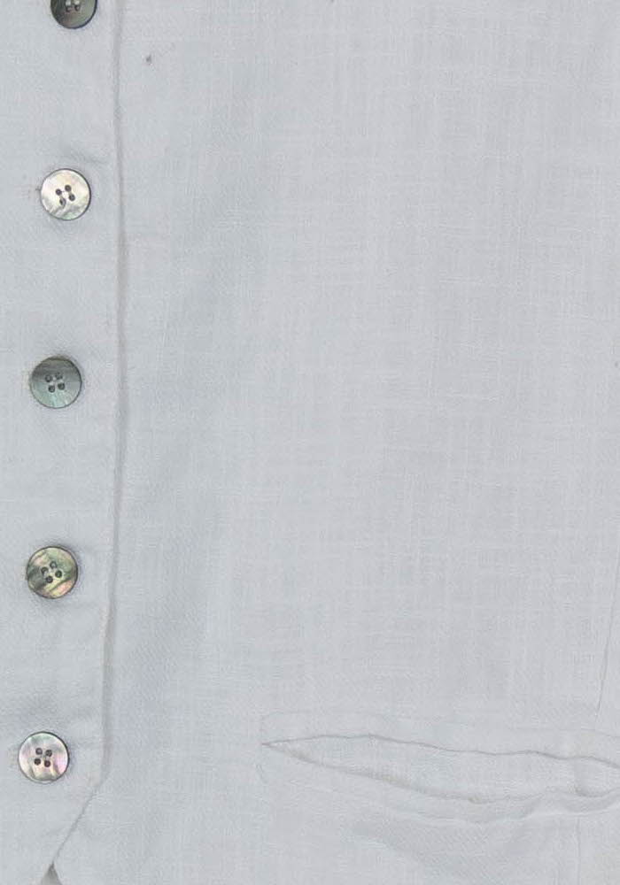 Gilet Blanc - Taille S/36 de la marque Sézane | PARAD124641 - Vendu par Paradigme - Image 3