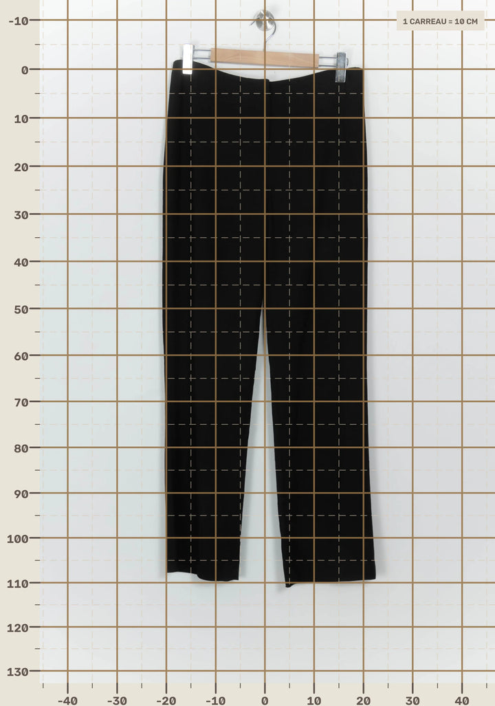Pantalon Noir - Taille L/40 de la marque Sézane | PARAD124644 - Vendu par Paradigme - Image 4