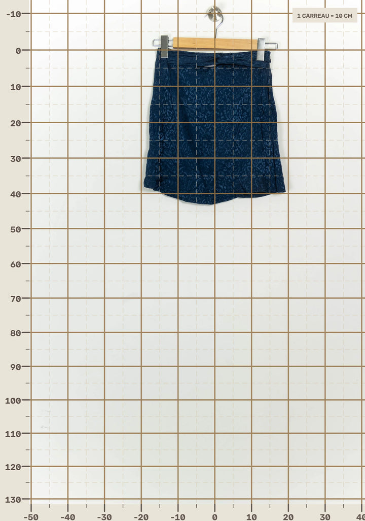 Jupe Courte Bleue - Taille XS/34 de la marque Karl Marc John | PARAD124646 - Vendu par Paradigme - Image 4