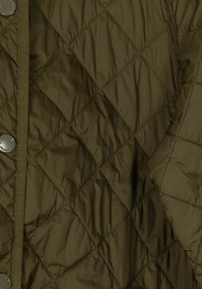 Manteau Matelassé Kaki - Taille L/40 de la marque Weekend Max Mara | PARAD124656 - Vendu par Paradigme - Image 3