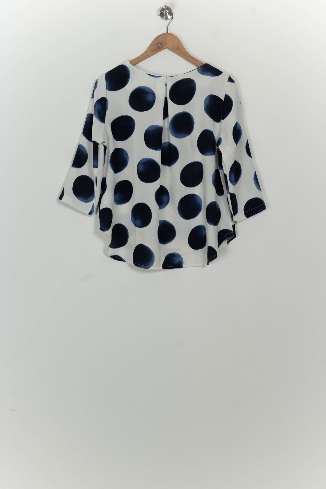 Blouse Blanche et Bleue - Taille L/40 de la marque La Fée Maraboutée | PARAD124657 - Vendu par Paradigme - Image 5