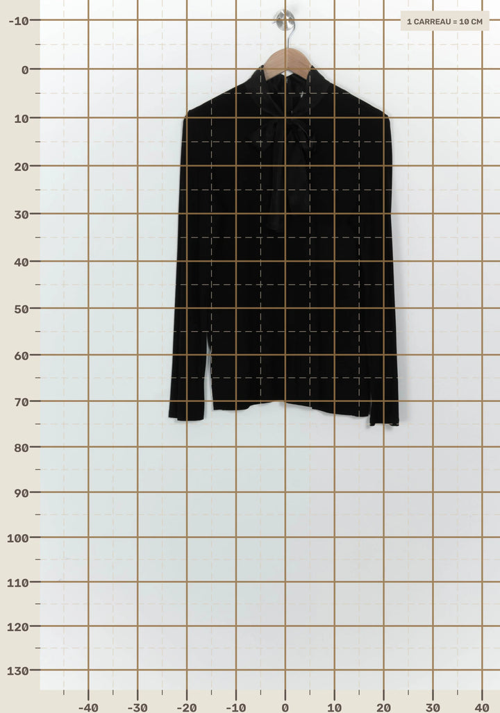 Pull Noir - Taille M/38 de la marque Sandro | PARAD124658 - Vendu par Paradigme - Image 4