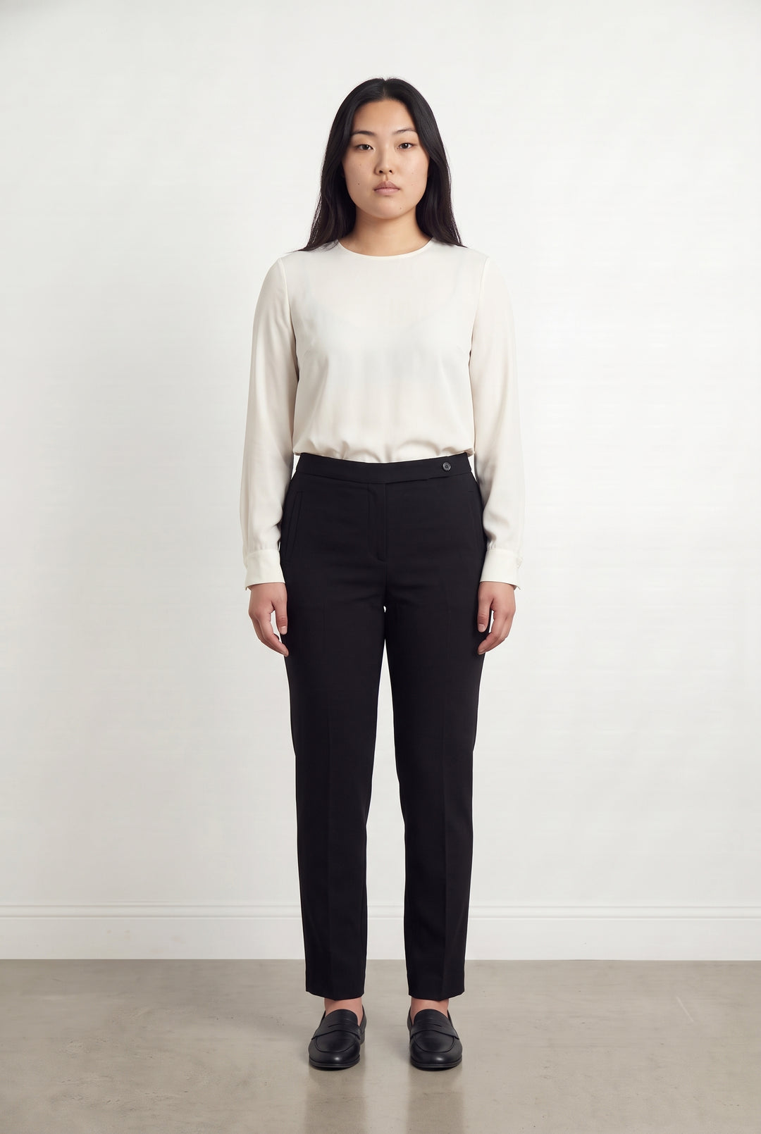 Pantalon De Tailleur Noir - Taille XL/42 de la marque Maison 123 | PARAD124661 - Vendu par Paradigme - Image 1
