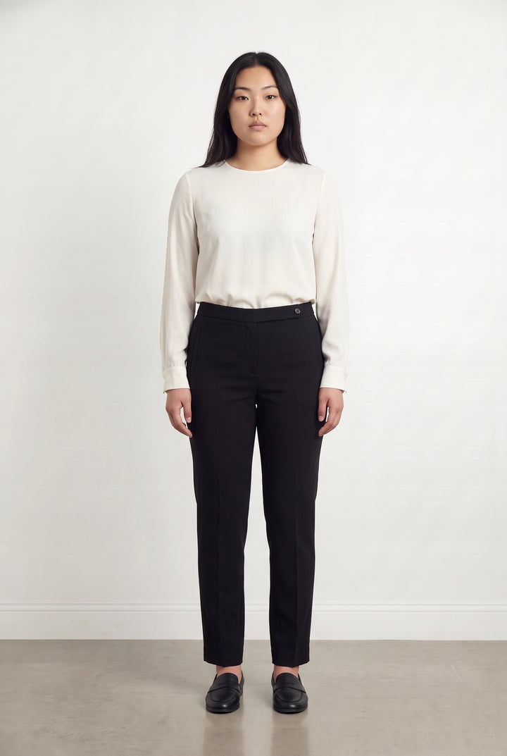 Pantalon De Tailleur Noir - Taille XL/42 de la marque Maison 123 | PARAD124661 - Vendu par Paradigme - Image 1