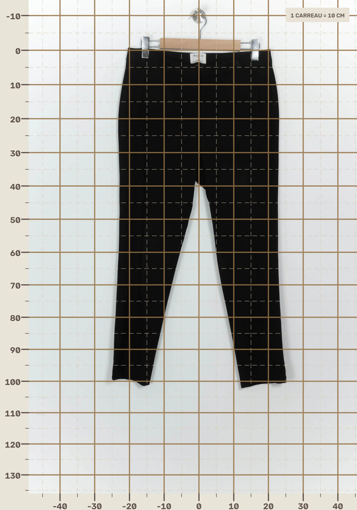 Pantalon De Tailleur Noir - Taille XL/42 de la marque Maison 123 | PARAD124661 - Vendu par Paradigme - Image 4