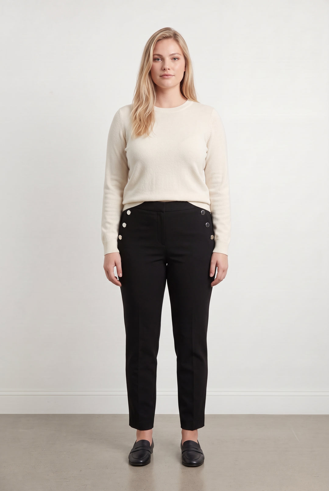 Pantalon Noir - Taille XL/42 de la marque Caroll | PARAD124662 - Vendu par Paradigme - Image 1