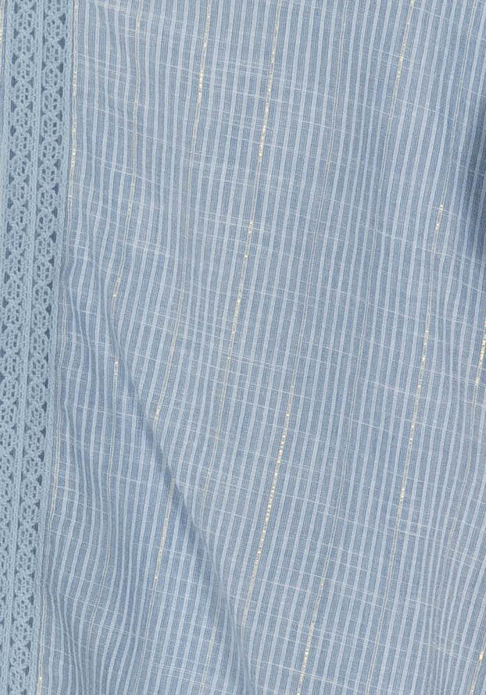 Blouse Bleue - Taille S/36 de la marque La Fée Maraboutée | PARAD124665 - Vendu par Paradigme - Image 3