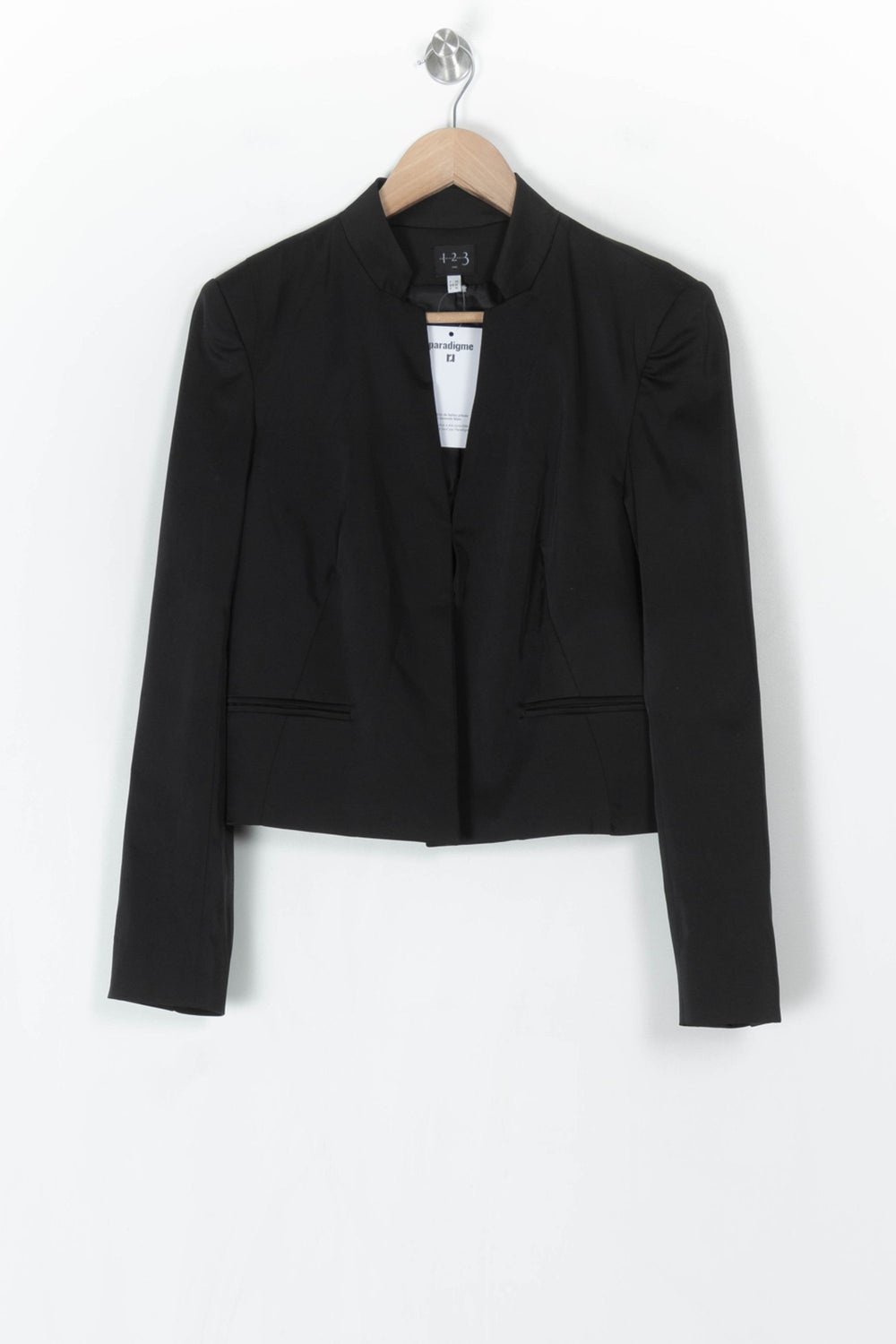 Veste De Tailleur Noire - Taille L/40 de la marque Maison 123 | PARAD124668 - Vendu par Paradigme - Image 2
