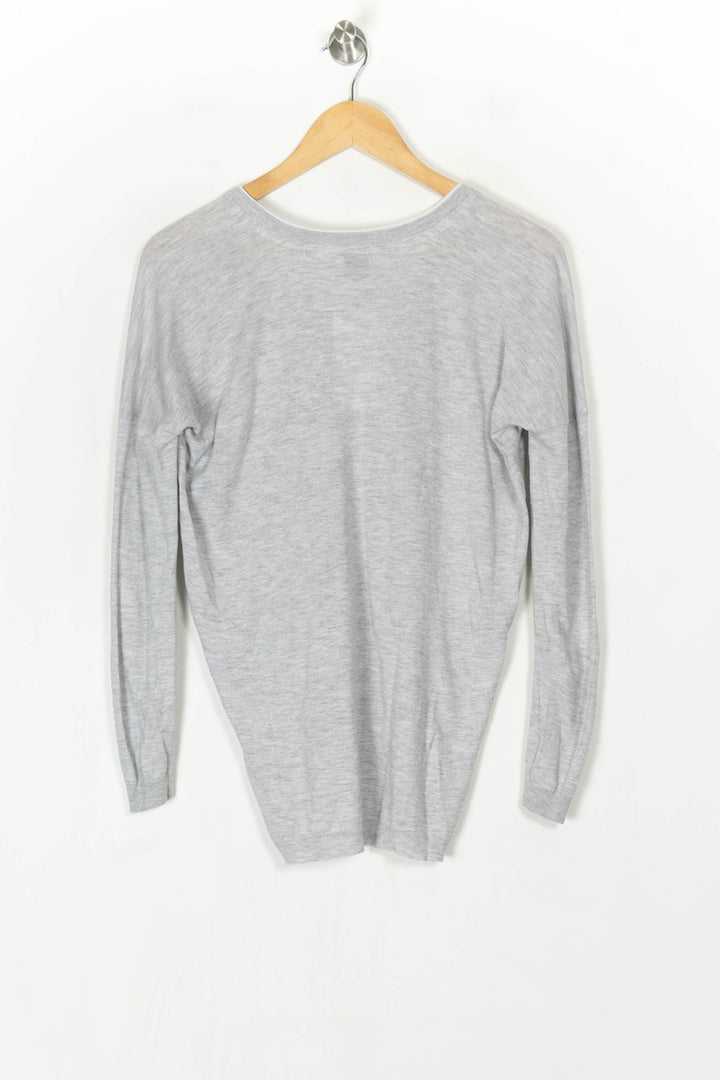 Pull Gris à Col V - Taille S/36 de la marque Karl Marc John | PARAD124669 - Vendu par Paradigme - Image 5