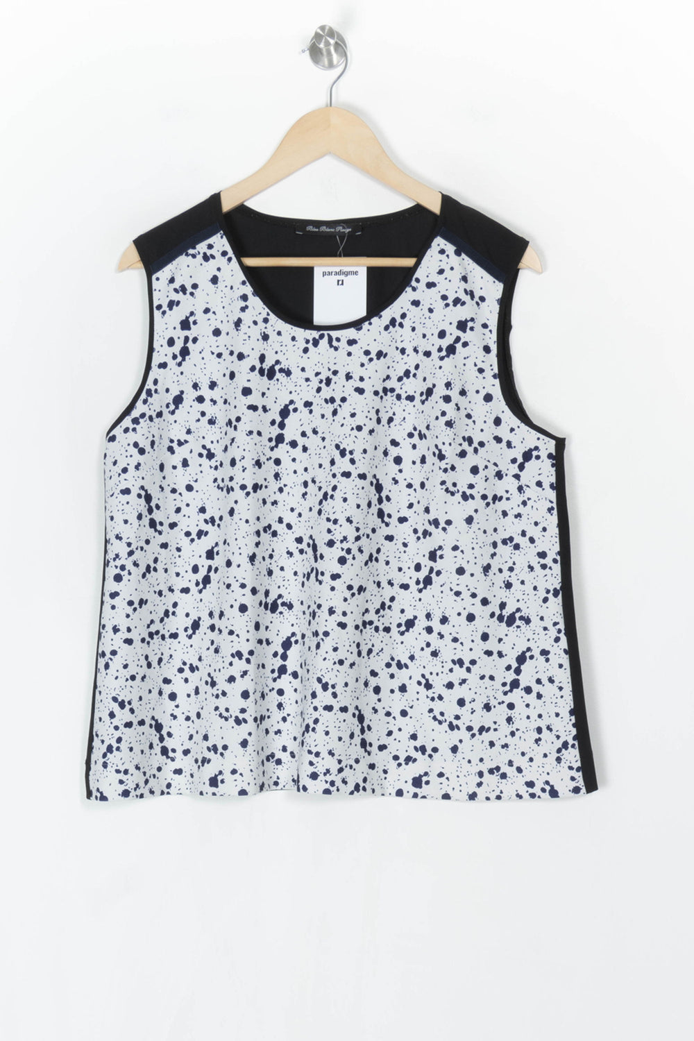 Débardeur Blanc et Bleu Marine - Taille XXL/44 de la marque Bleu Blanc Rouge | PARAD124673 - Vendu par Paradigme - Image 2