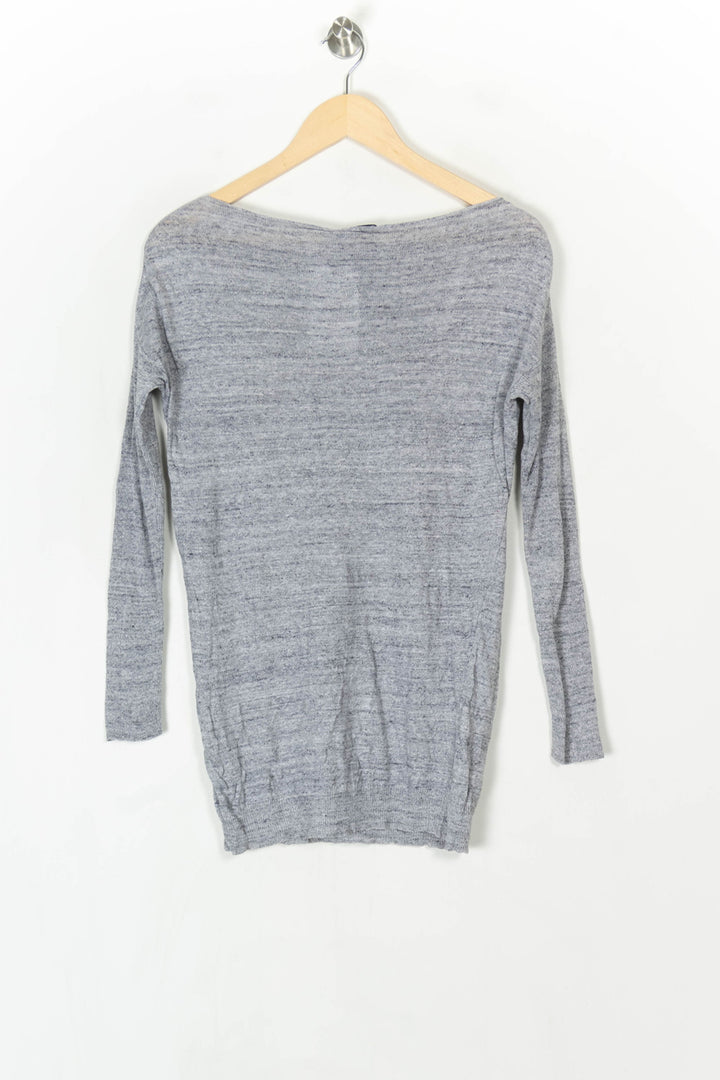 Pull Gris Chiné - Taille S/36 de la marque Kookai | PARAD124676 - Vendu par Paradigme - Image 5