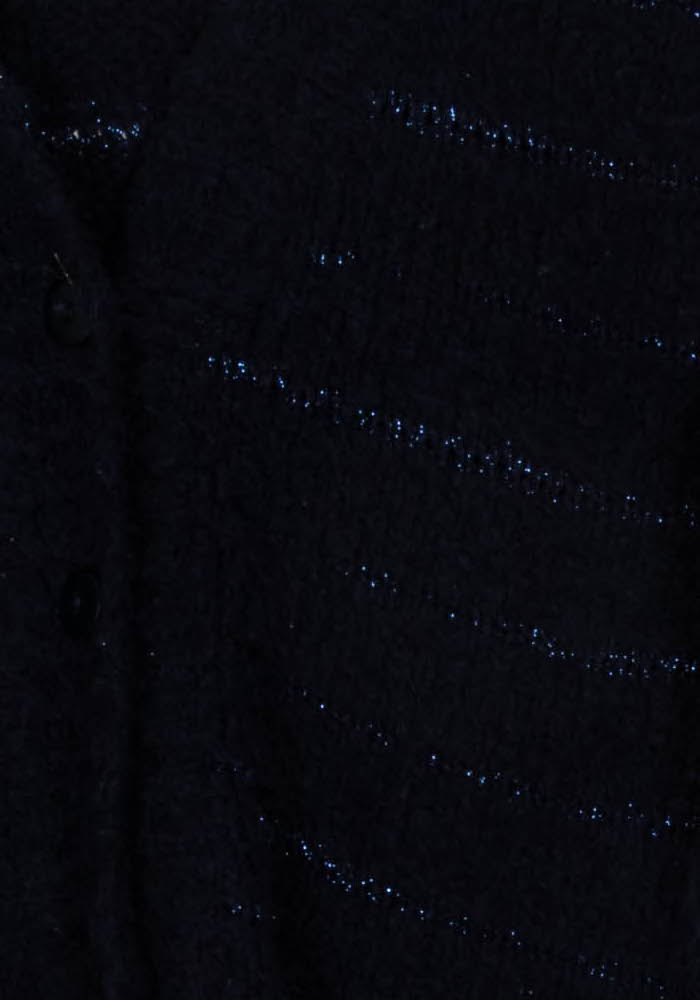 Gilet Bleu - Taille XS/34 de la marque La Fée Maraboutée | PARAD124682 - Vendu par Paradigme - Image 3