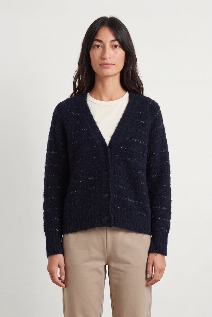 Gilet Bleu - Taille XS/34 de la marque La Fée Maraboutée | PARAD124682 - Vendu par Paradigme - Image 1