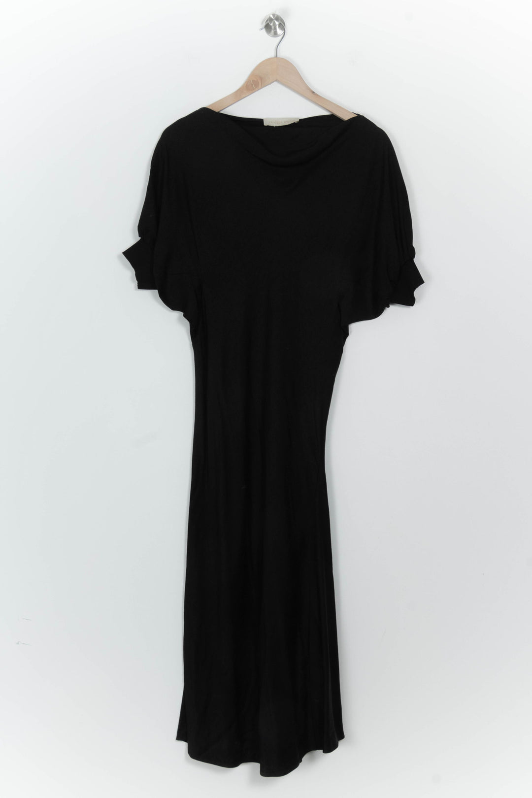 Robe Midi Noire - Taille S/36 de la marque Vanessa Bruno | PARAD124685 - Vendu par Paradigme - Image 2