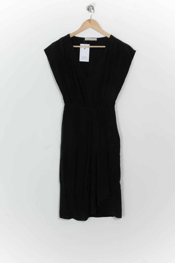 Robe Midi Noire - Taille XS/34 de la marque Vanessa Bruno | PARAD124686 - Vendu par Paradigme - Image 2