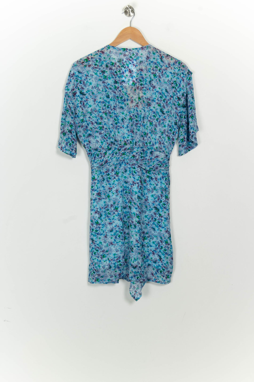Robe Midi Bleue et Violette - Taille S/36 de la marque Suncoo | PARAD124687 - Vendu par Paradigme - Image 5
