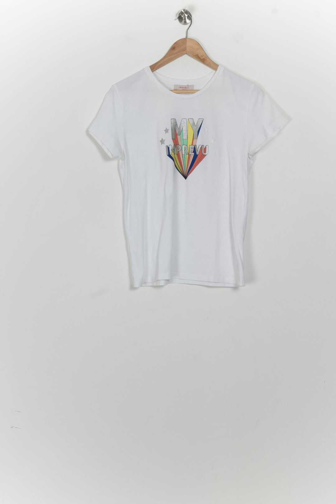 Tee-shirt Blanc - Taille L/40 de la marque Imprevu | PARAD124689 - Vendu par Paradigme - Image 2