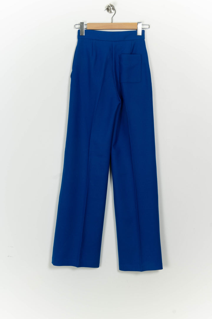 Pantalon Palazzo Bleu - Taille XS/34 de la marque Sézane | PARAD124694 - Vendu par Paradigme - Image 5