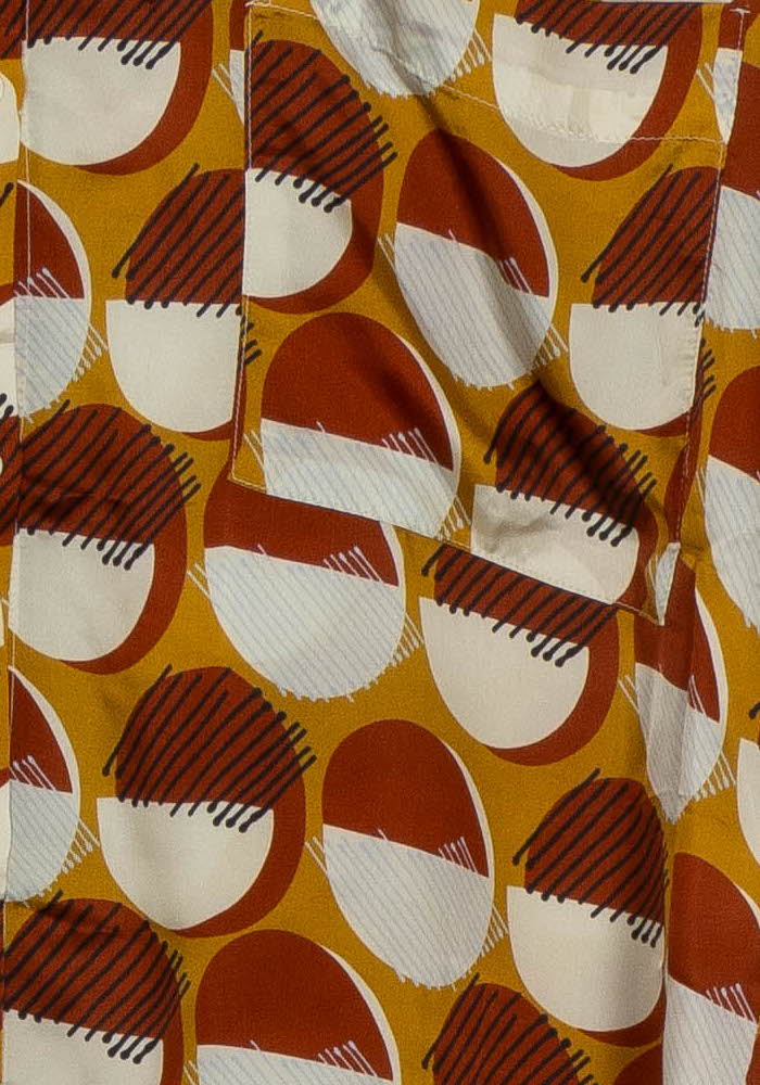 Chemise Marron et Écru - Taille S/36 de la marque Chloé Stora | PARAD124701 - Vendu par Paradigme - Image 3
