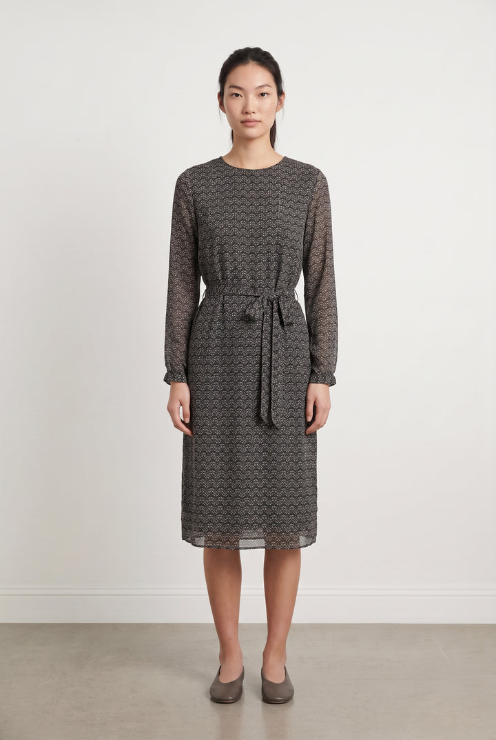 Robe Midi Noire - Taille M/38 de la marque Sézane | PARAD124703 - Vendu par Paradigme - Image 1