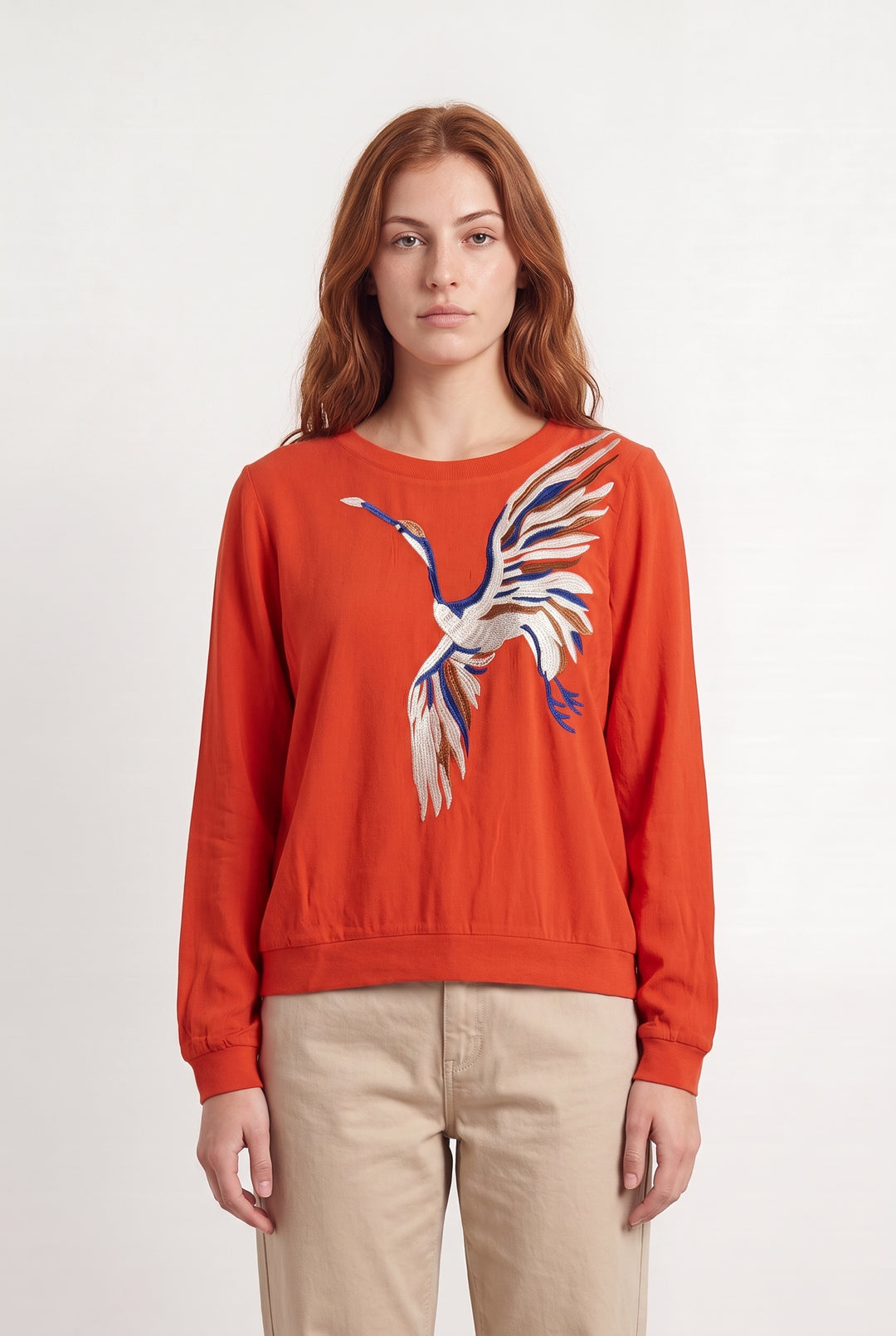 Pull Rouge - Taille S/36 de la marque Valentine Gauthier | PARAD124704 - Vendu par Paradigme - Image 1