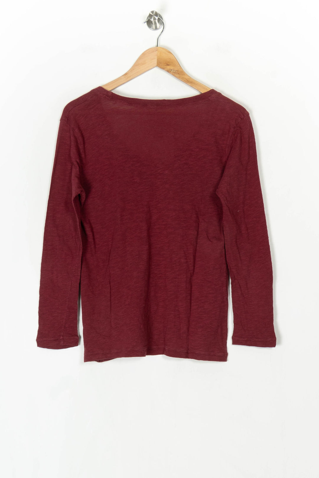 Tee-shirt manches longues Bordeaux - Taille S/36 de la marque Sandro | PARAD124707 - Vendu par Paradigme - Image 5
