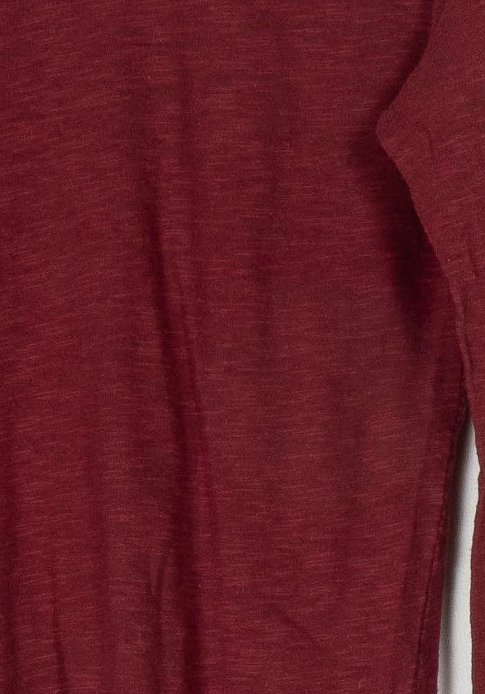 Tee-shirt manches longues Bordeaux - Taille S/36 de la marque Sandro | PARAD124707 - Vendu par Paradigme - Image 3