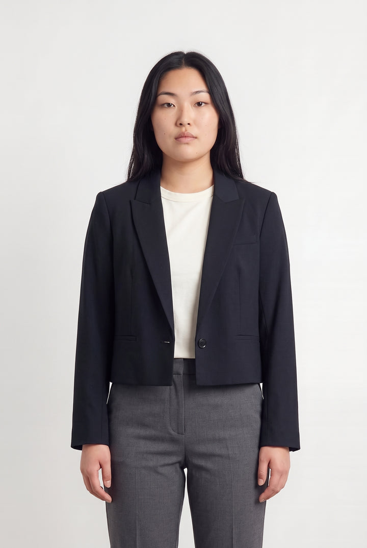 Blazer Bleu Marine - Taille XL/42 de la marque Caroll | PARAD124751 - Vendu par Paradigme - Image 1