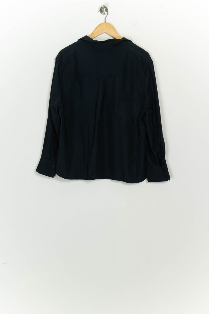 Chemisier Bleu - Taille XL/42 de la marque Caroll | PARAD124753 - Vendu par Paradigme - Image 5