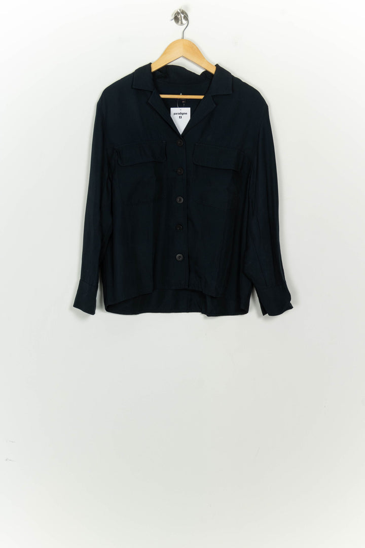 Chemisier Bleu - Taille XL/42 de la marque Caroll | PARAD124753 - Vendu par Paradigme - Image 2