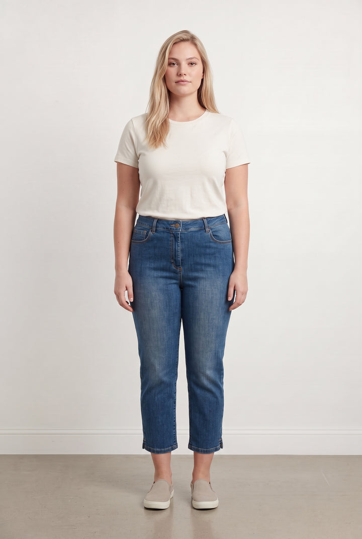 Jean Bleu foncé - Taille XL/42 de la marque Caroll | PARAD124754 - Vendu par Paradigme - Image 1
