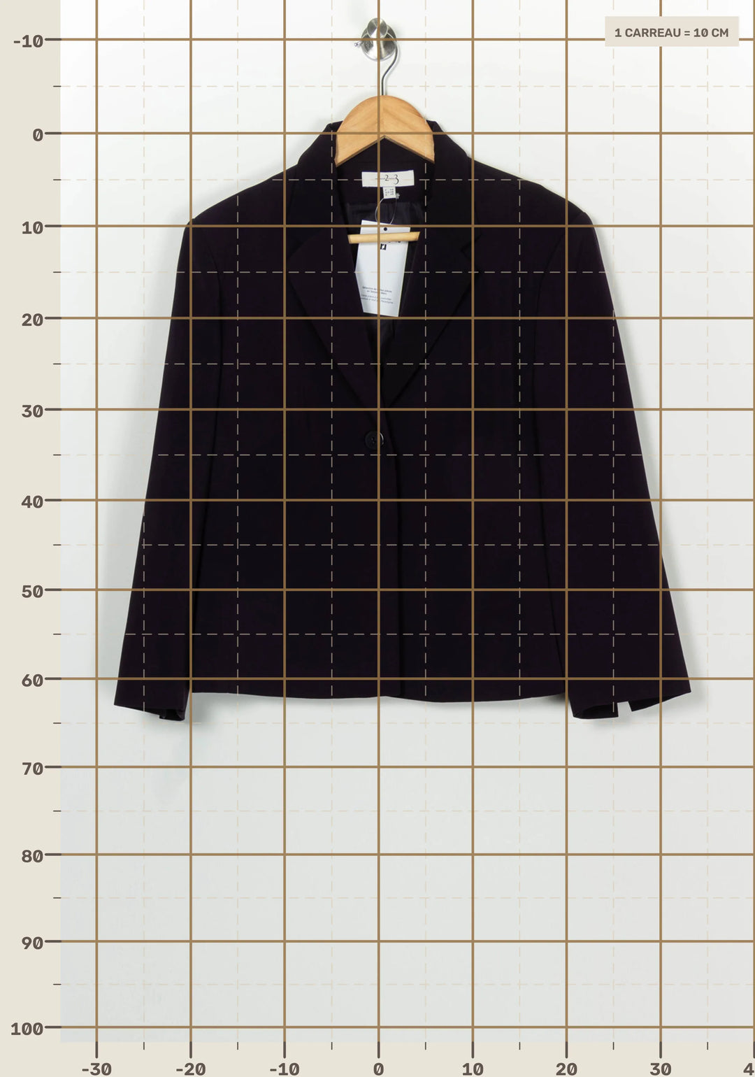 Veste De Tailleur Violette - Taille XXL/44 de la marque Maison 123 | PARAD124756 - Vendu par Paradigme - Image 4