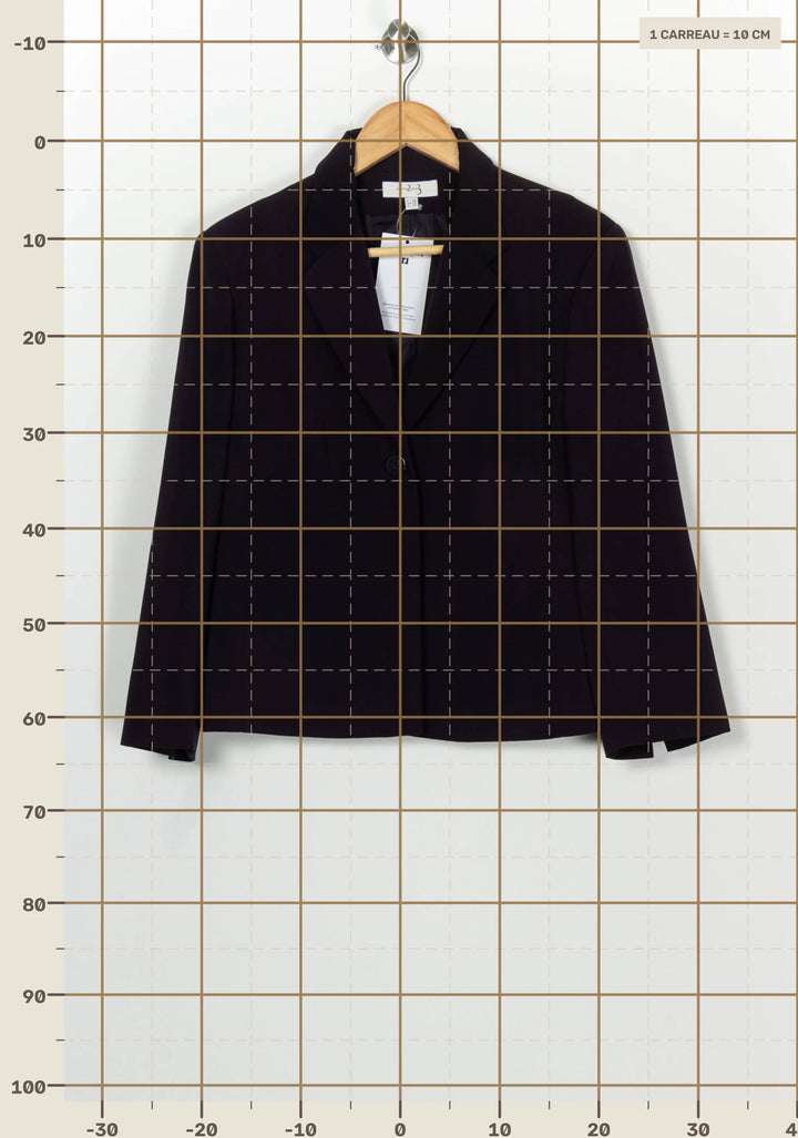 Veste De Tailleur Violette - Taille XXL/44 de la marque Maison 123 | PARAD124756 - Vendu par Paradigme - Image 4