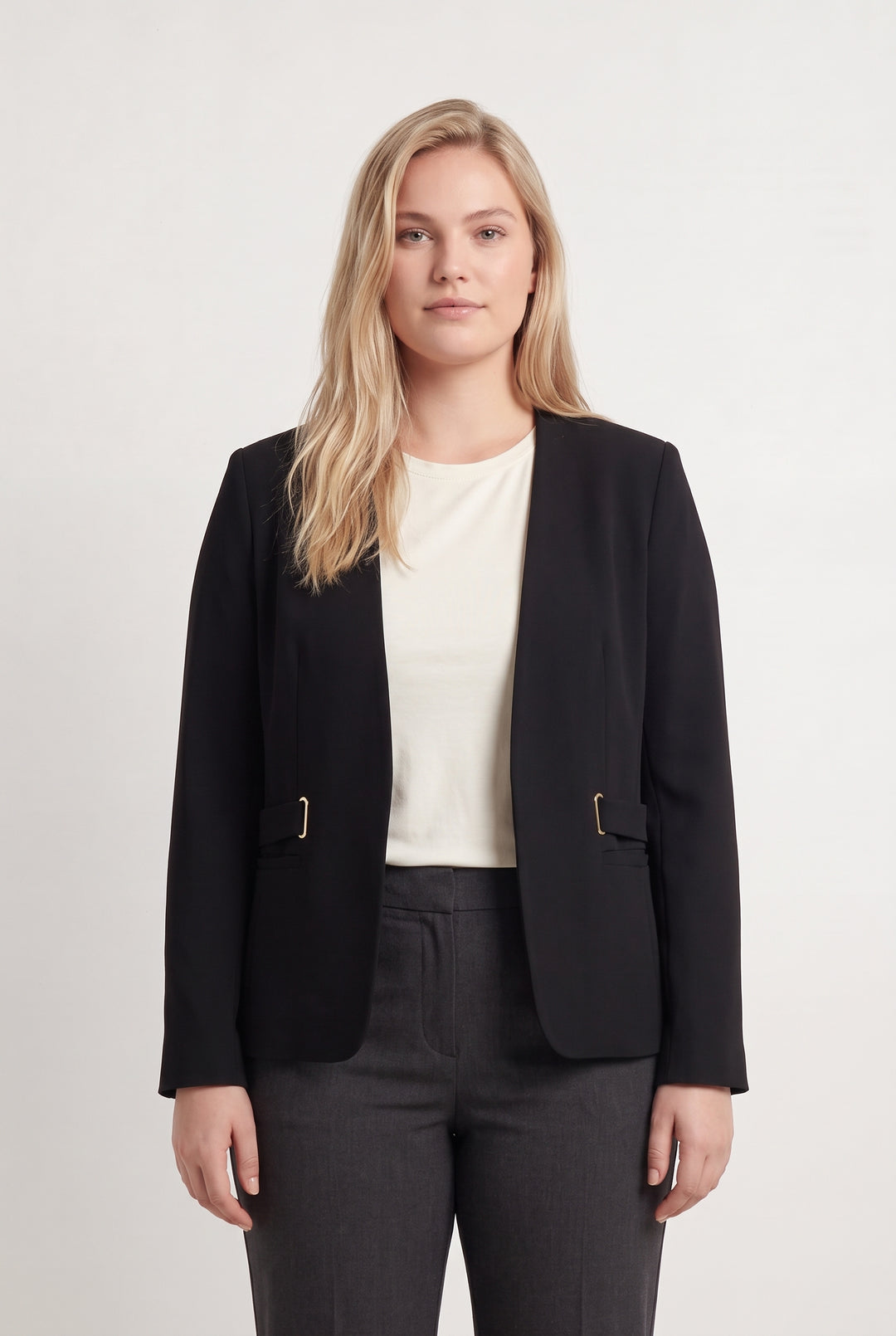 Veste De Tailleur Noire - Taille XXL/44 de la marque Maison 123 | PARAD124757 - Vendu par Paradigme - Image 1