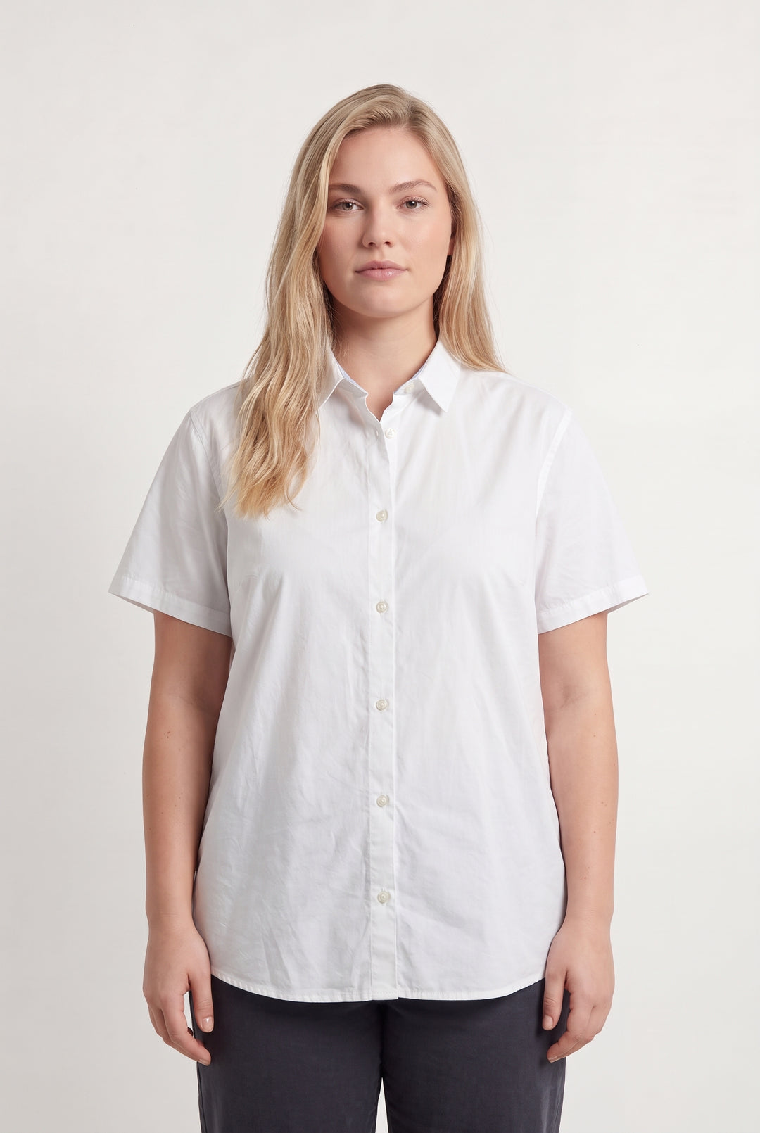 Chemise À Manches Courtes Blanche - Taille XL/42 de la marque Galeries Lafayette | PARAD124760 - Vendu par Paradigme - Image 1
