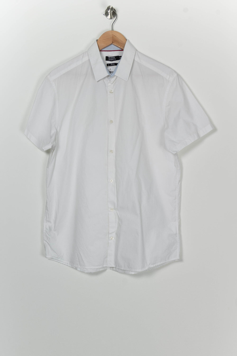 Chemise À Manches Courtes Blanche - Taille XL/42 de la marque Galeries Lafayette | PARAD124760 - Vendu par Paradigme - Image 2