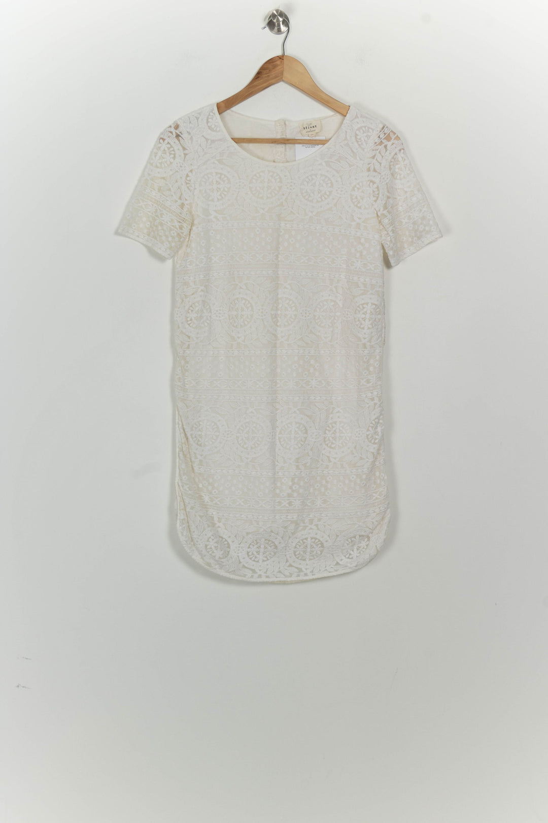 Robe Midi Beige - Taille M/38 de la marque Sézane | PARAD124761 - Vendu par Paradigme - Image 2
